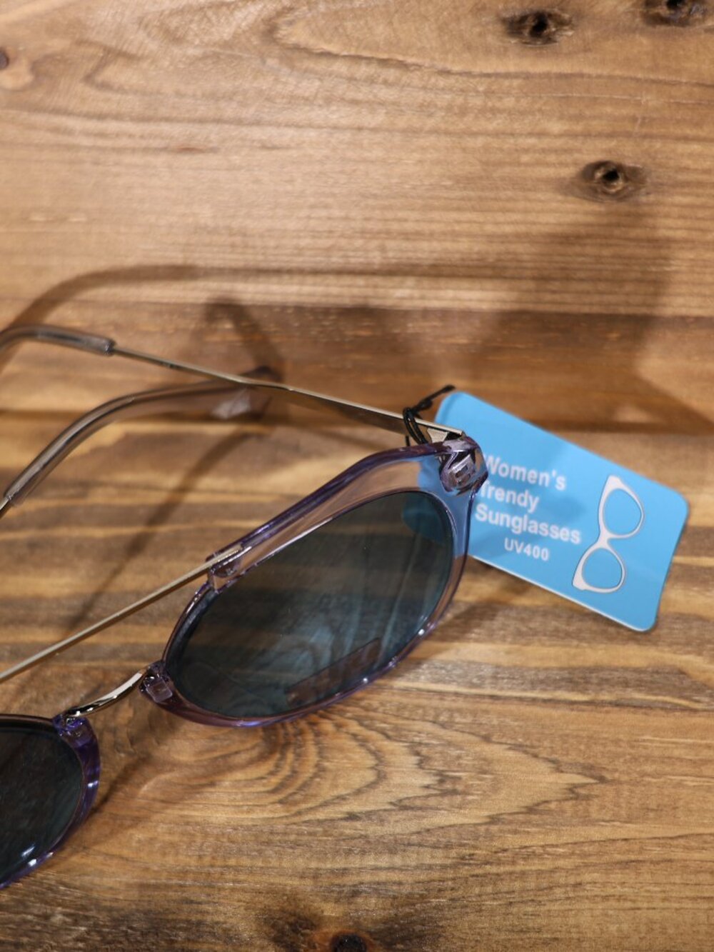 Women's Trendy Sunglasses Designer Lavender Blue Fashion - Picture 3 of 5